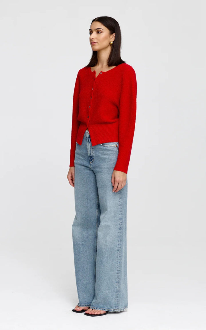 Montana Cardigan | Cherry