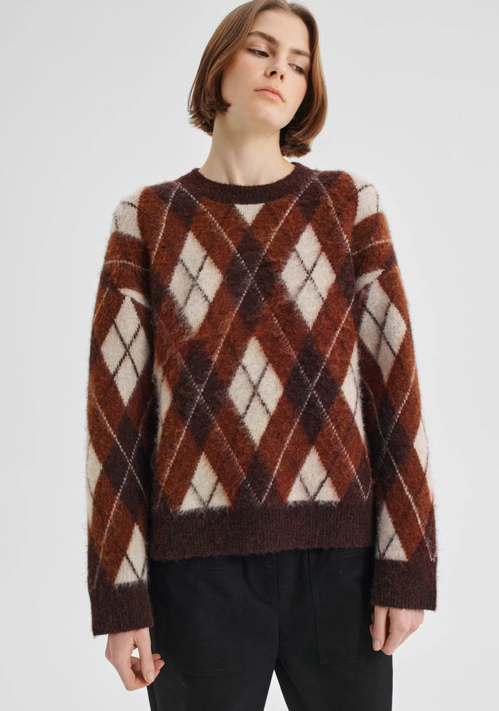 Chester Knit Pullover | Argyle