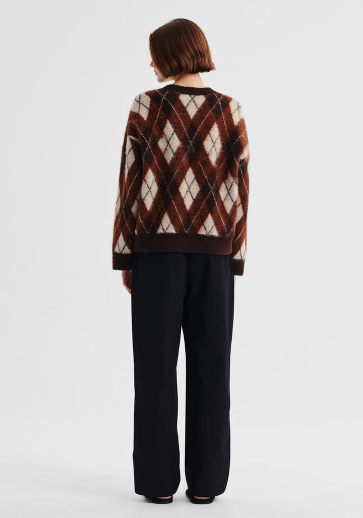 Chester Knit Pullover | Argyle