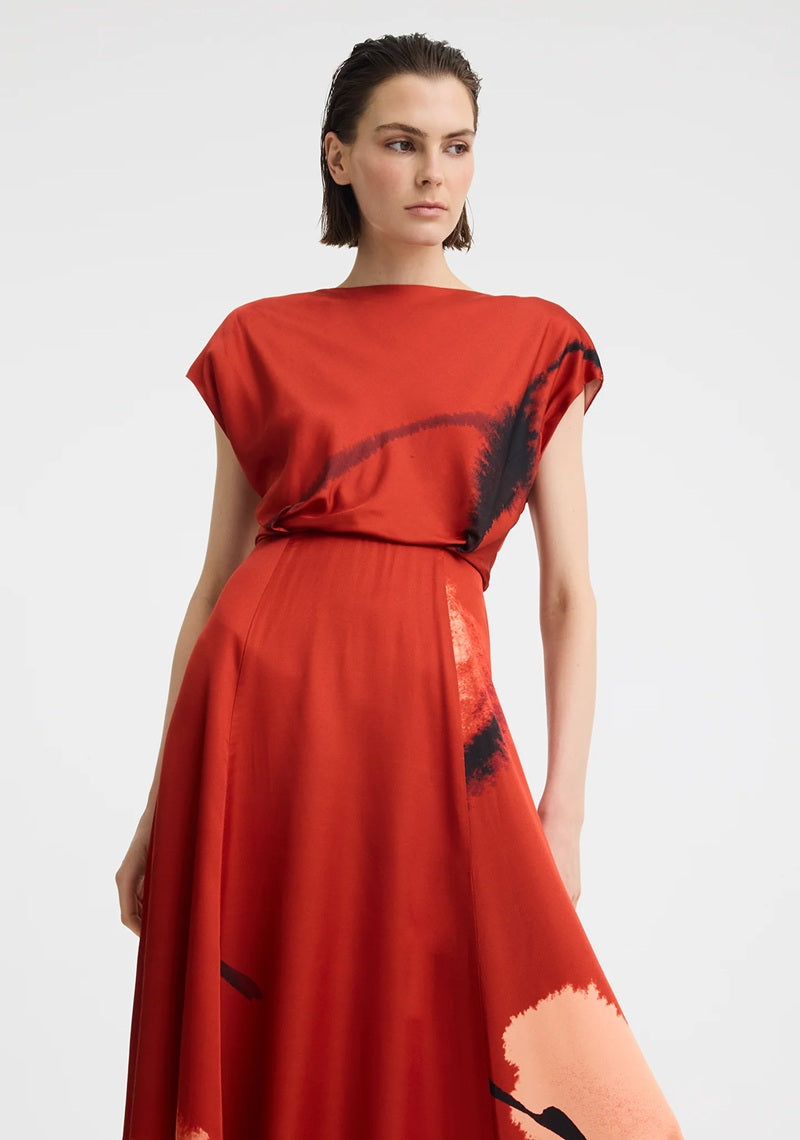 Astra Dress | Poppy Print