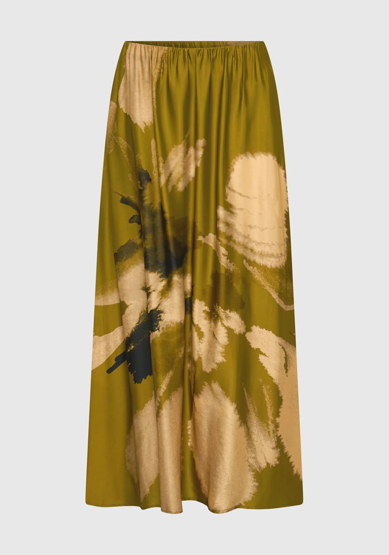 Astra Skirt | Moss Print