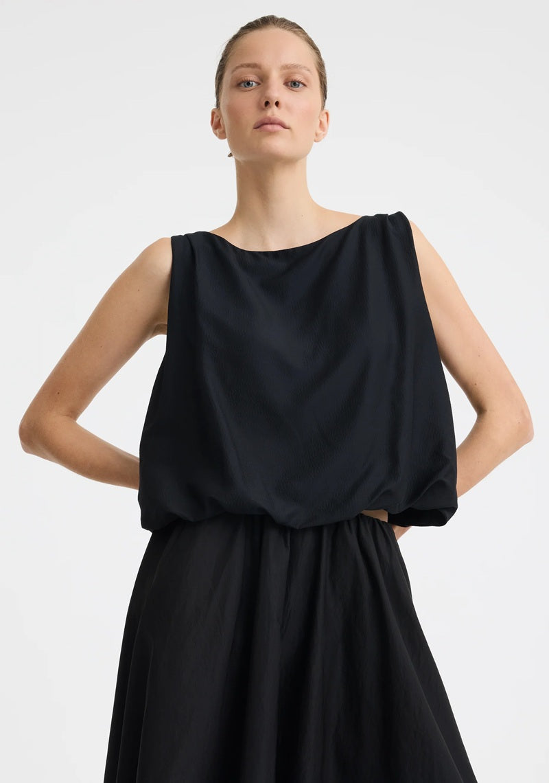 Celine Bubble Top | Black