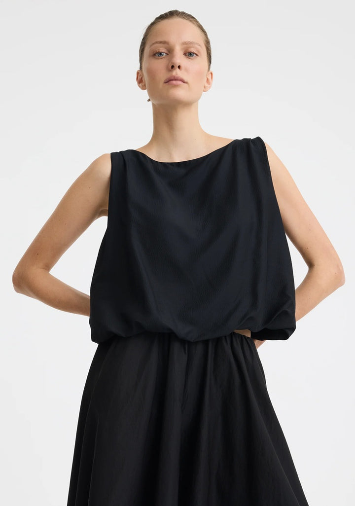 Celine Bubble Top | Black