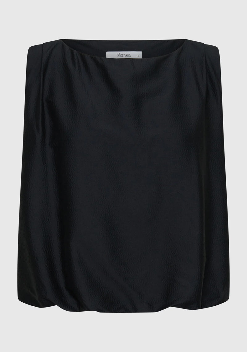 Celine Bubble Top | Black