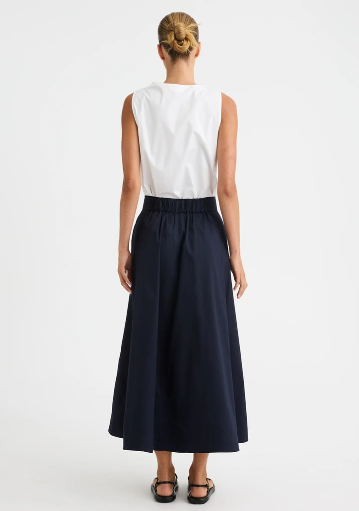 Maddison Tie Top | White