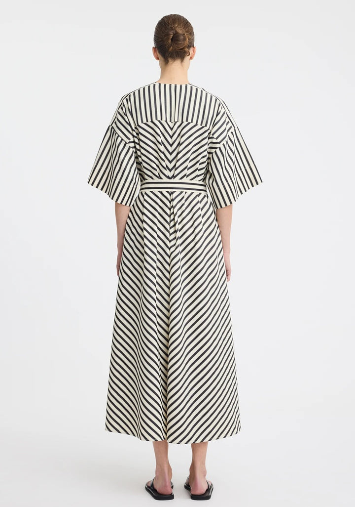 Marina Midi Dress | Stripe