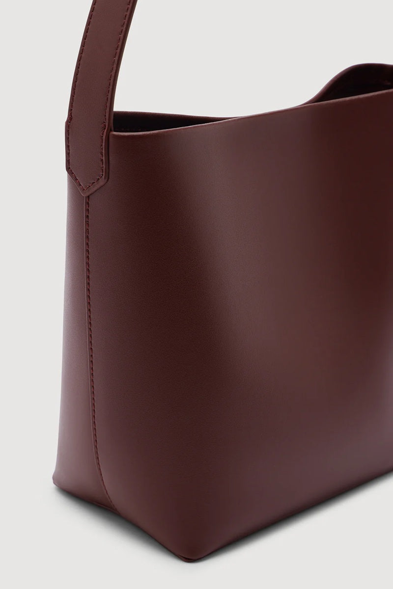 Nova Mini Bucket Bag | Raisin