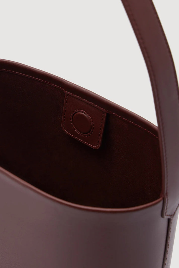 Nova Mini Bucket Bag | Raisin