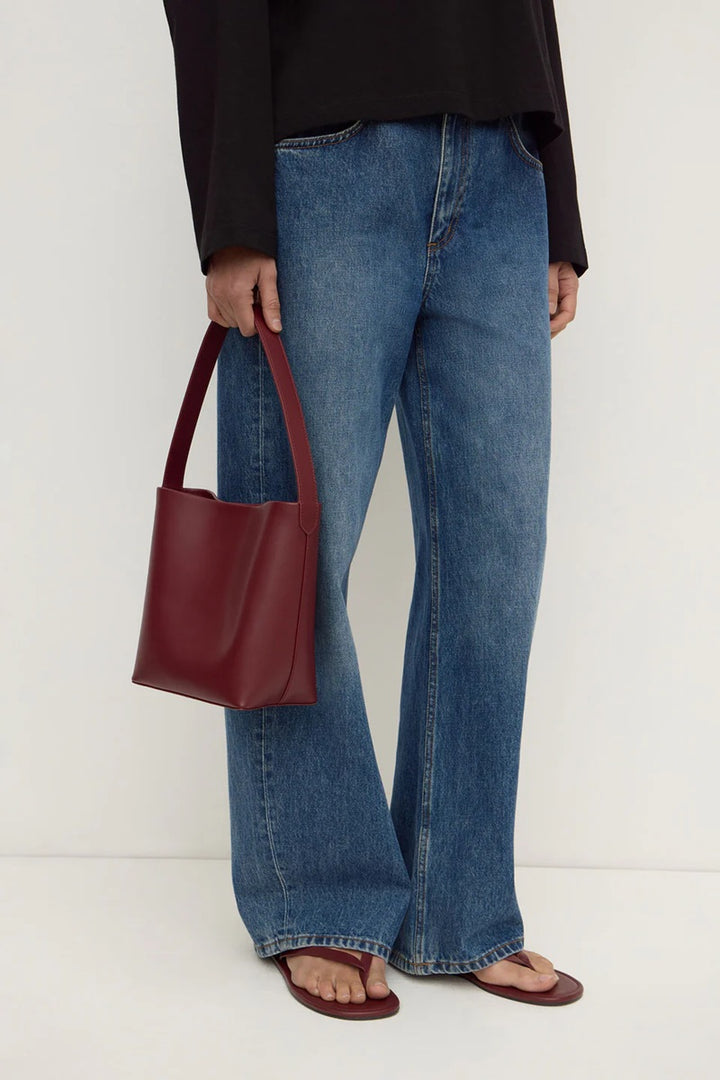 Nova Mini Bucket Bag | Raisin