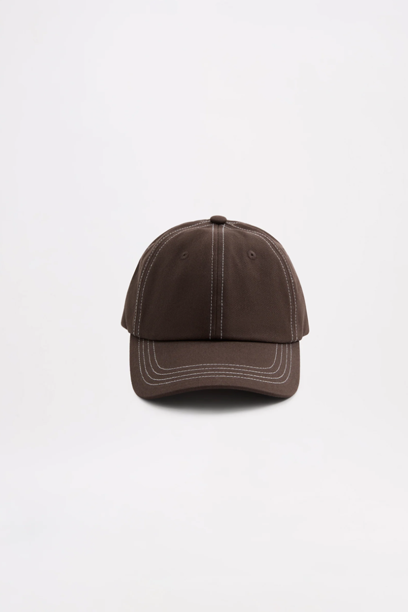 Nude Contrast Cap | Chocolate