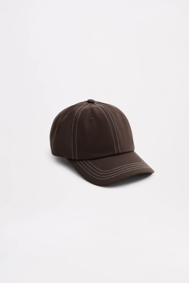 Nude Contrast Cap | Chocolate