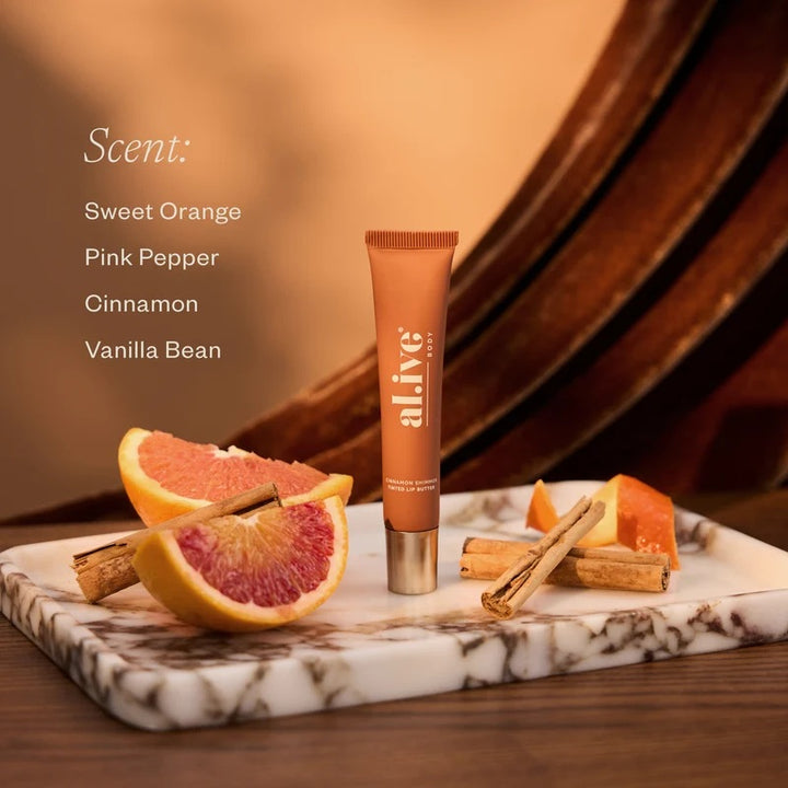Tinted Lip Butter Ornament | Cinnamon & Citrus