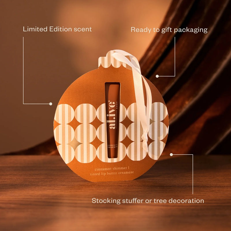 Tinted Lip Butter Ornament | Cinnamon & Citrus