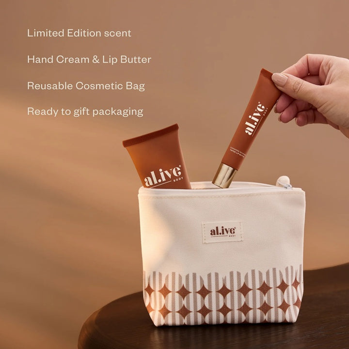 Hand & Lip Set | Cinnamon & Citrus