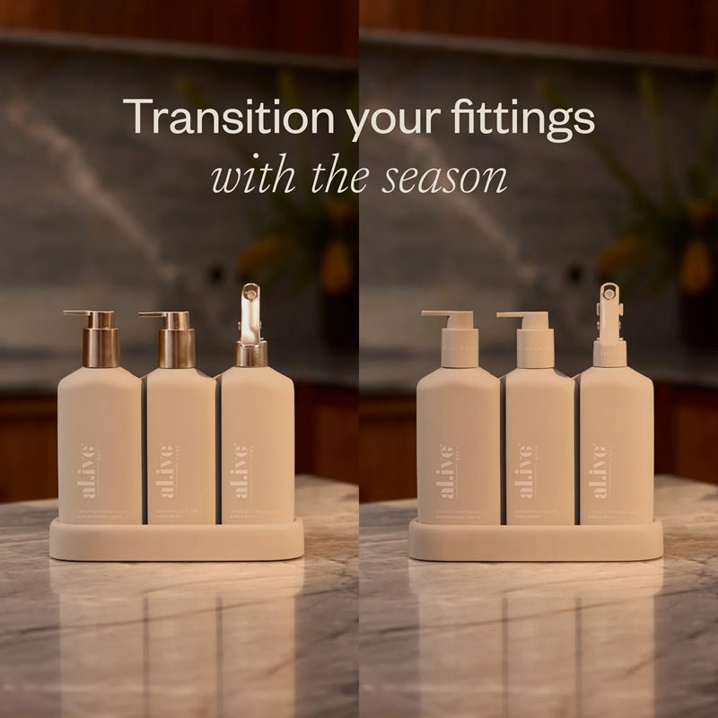 Stone Kitchen Trio | Bronze Edition Lemon & Pomegranate + Watermelon & Lime