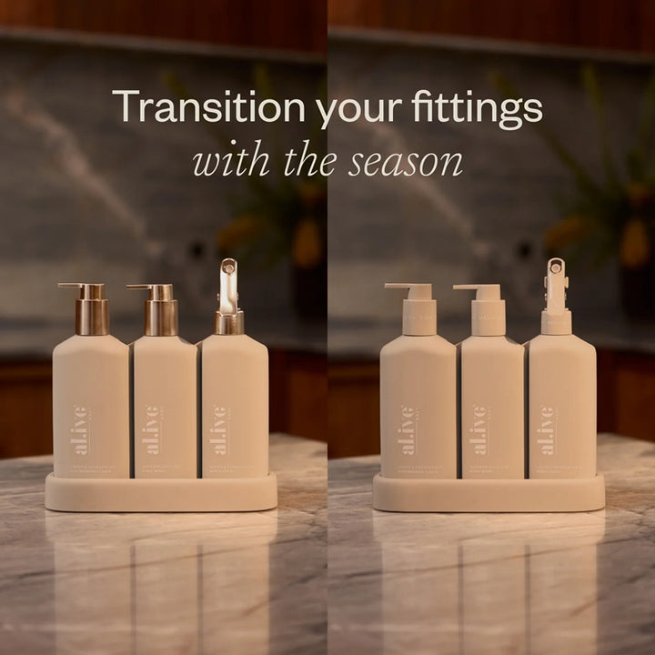 Stone Kitchen Trio | Bronze Edition Lemon & Pomegranate + Watermelon & Lime