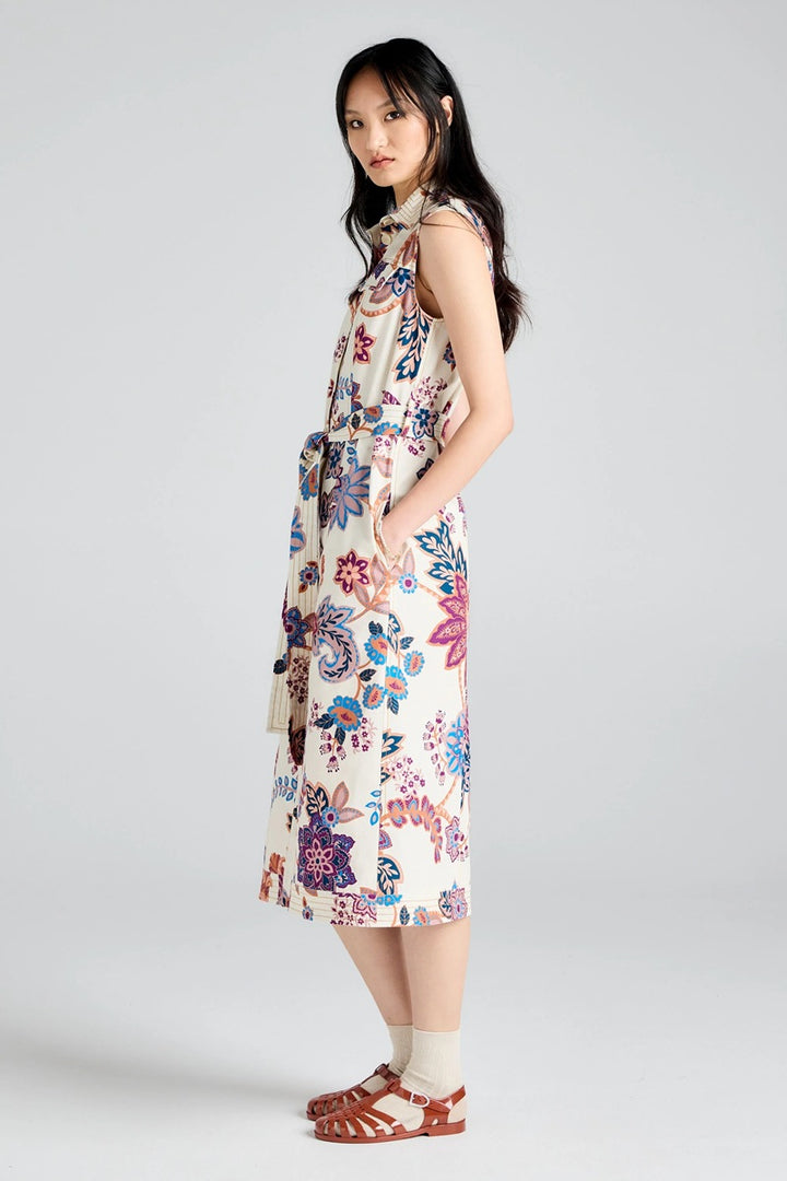 Odette Dress | Cream Multi