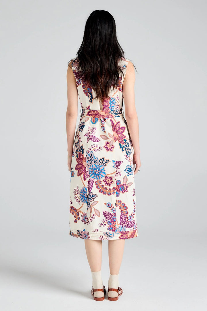 Odette Dress | Cream Multi