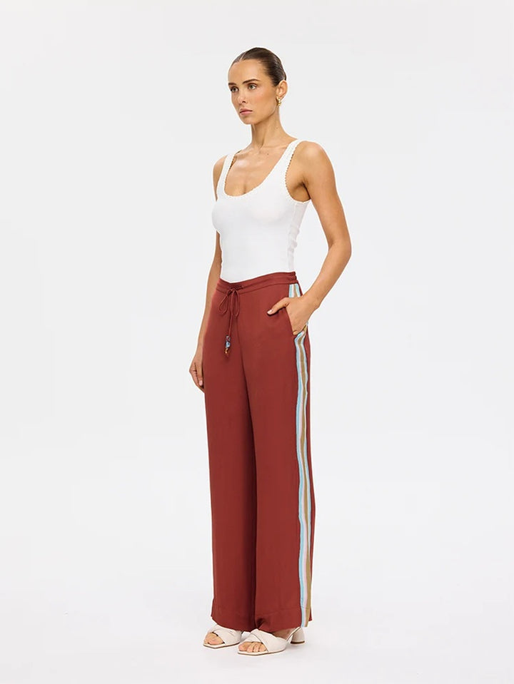 Enzo Pant | Maroon