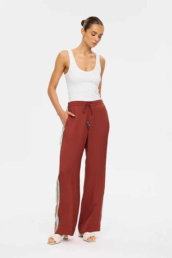 Enzo Pant | Maroon