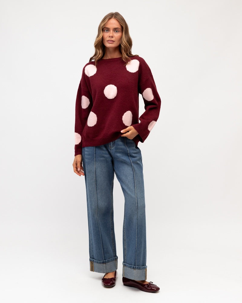 Plum Knit
