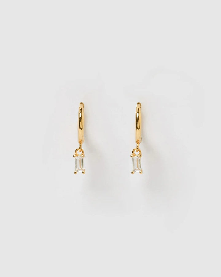 Pip Gold Charm Earrings