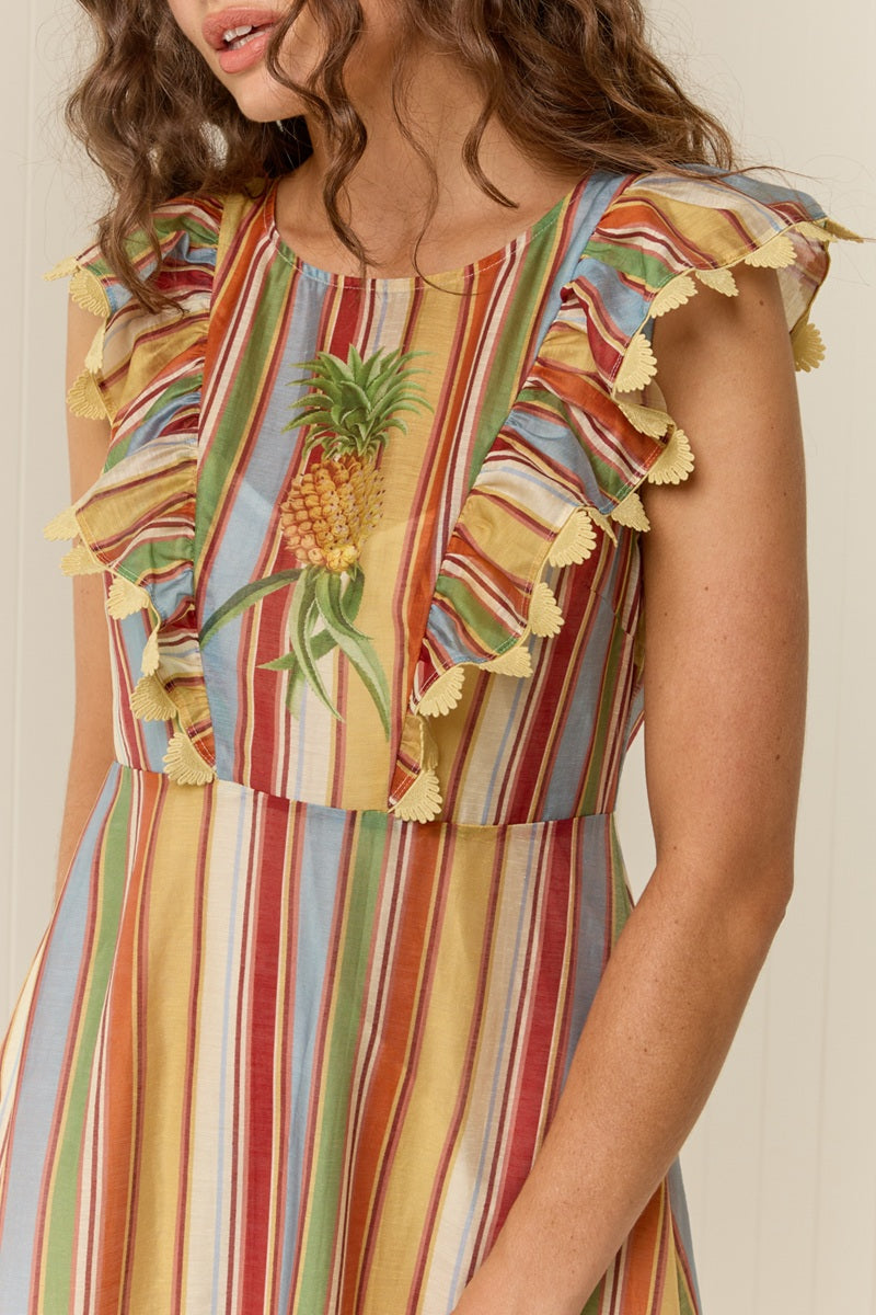 Quinn Dress | Anana Stripe