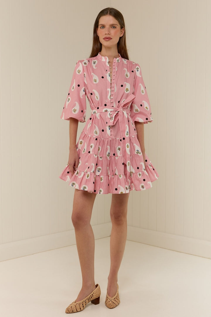 Ruba Mini Dress | Bicheno Paisley