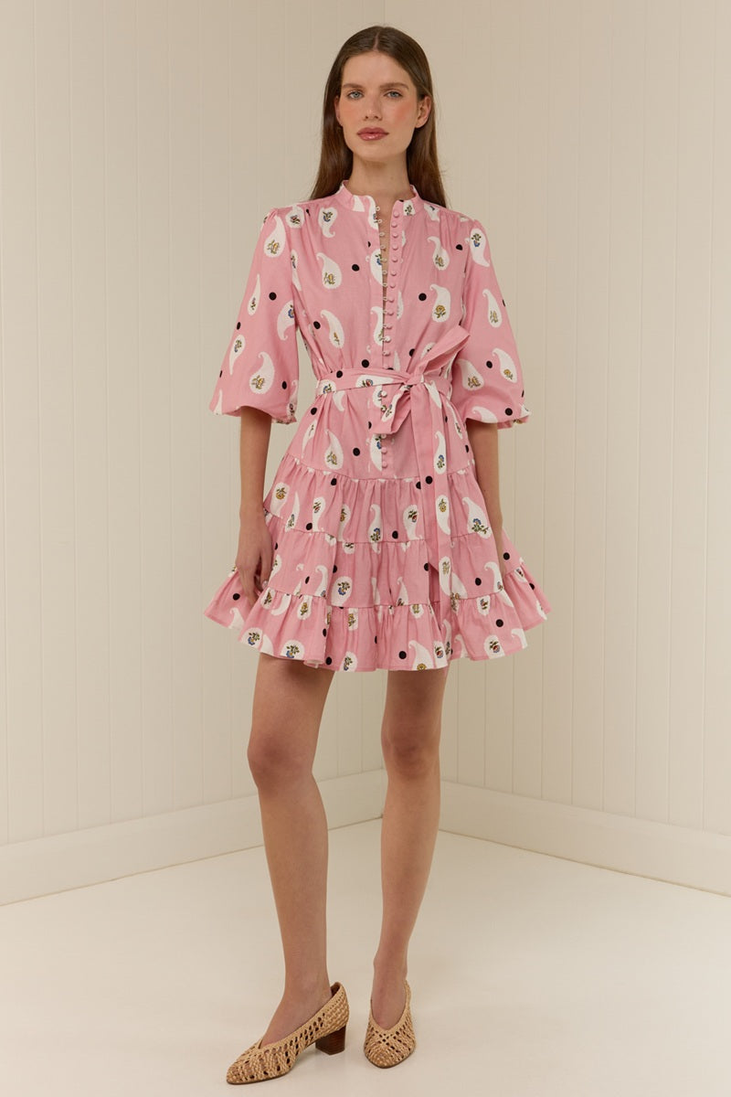 Ruba Mini Dress | Bicheno Paisley