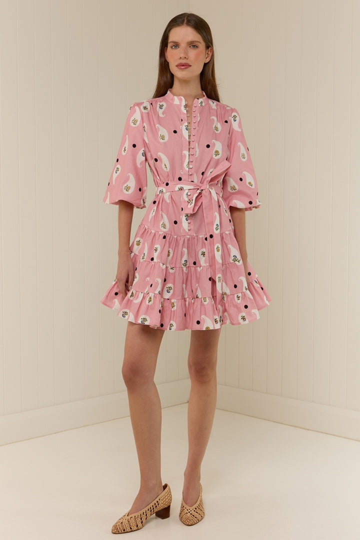 Ruba Mini Dress | Bicheno Paisley