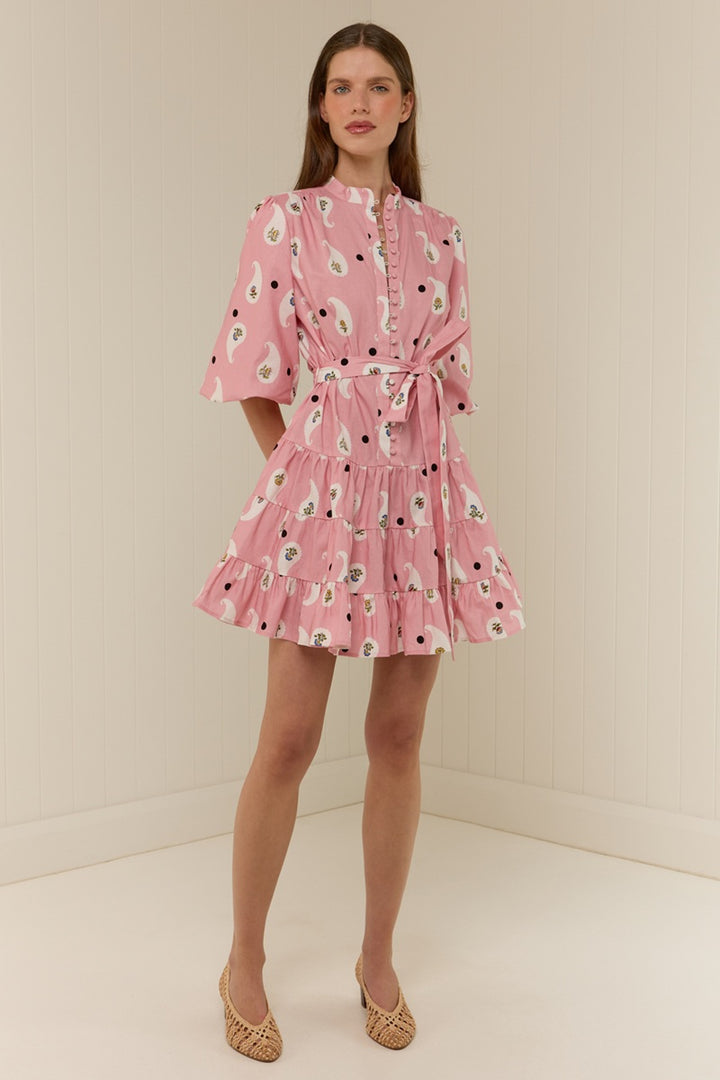 Ruba Mini Dress | Bicheno Paisley