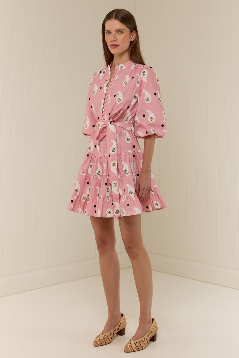 Ruba Mini Dress | Bicheno Paisley