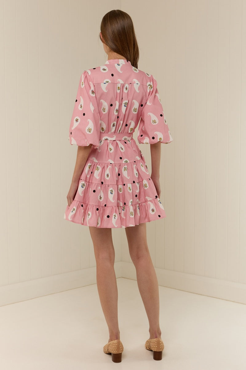 Ruba Mini Dress | Bicheno Paisley