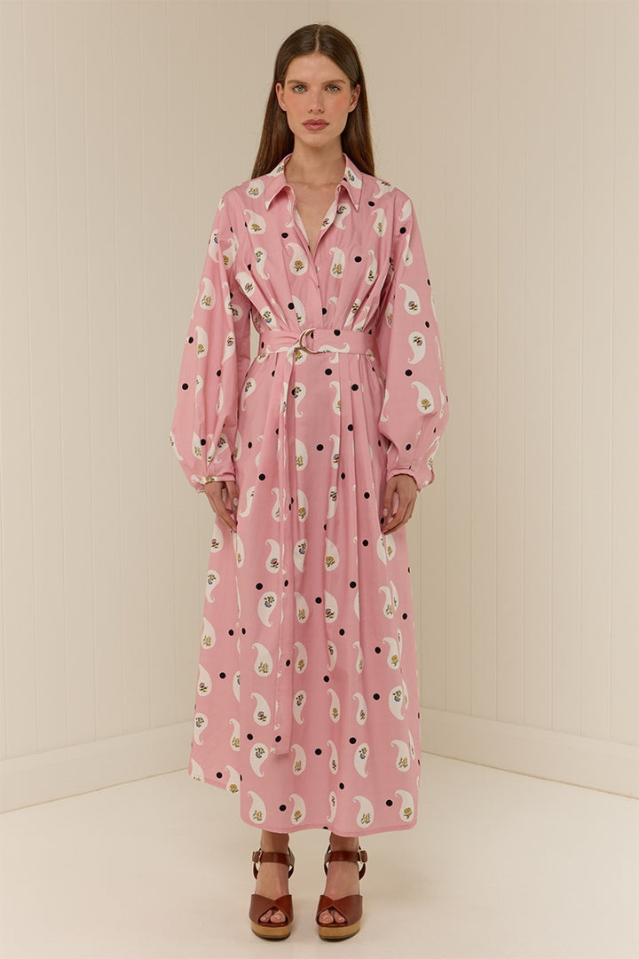 Emily Shirt Dress | Bicheno Paisley