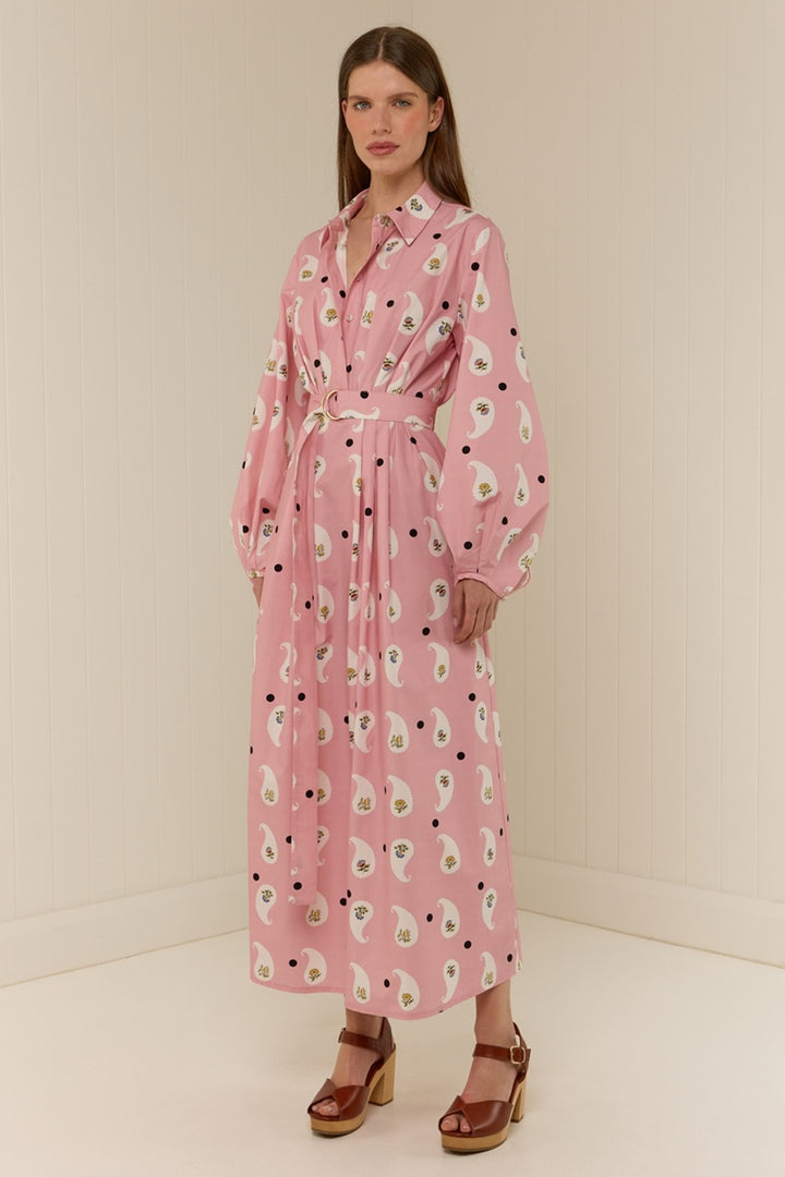 Emily Shirt Dress | Bicheno Paisley