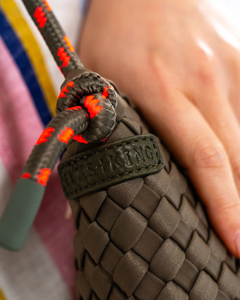 Panama Crossbody Bag | Khaki Neo Plait
