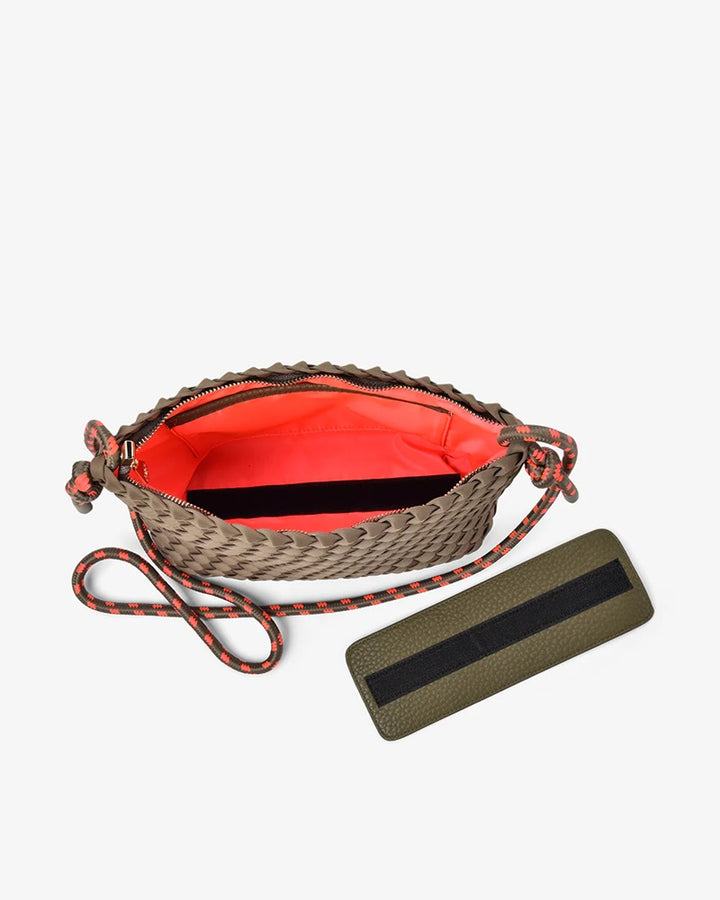 Panama Crossbody Bag | Khaki Neo Plait