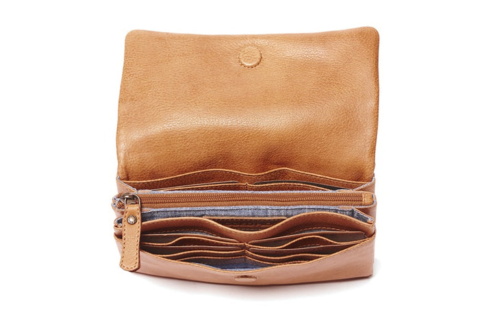 Bowie Ladies Wallet | Tan