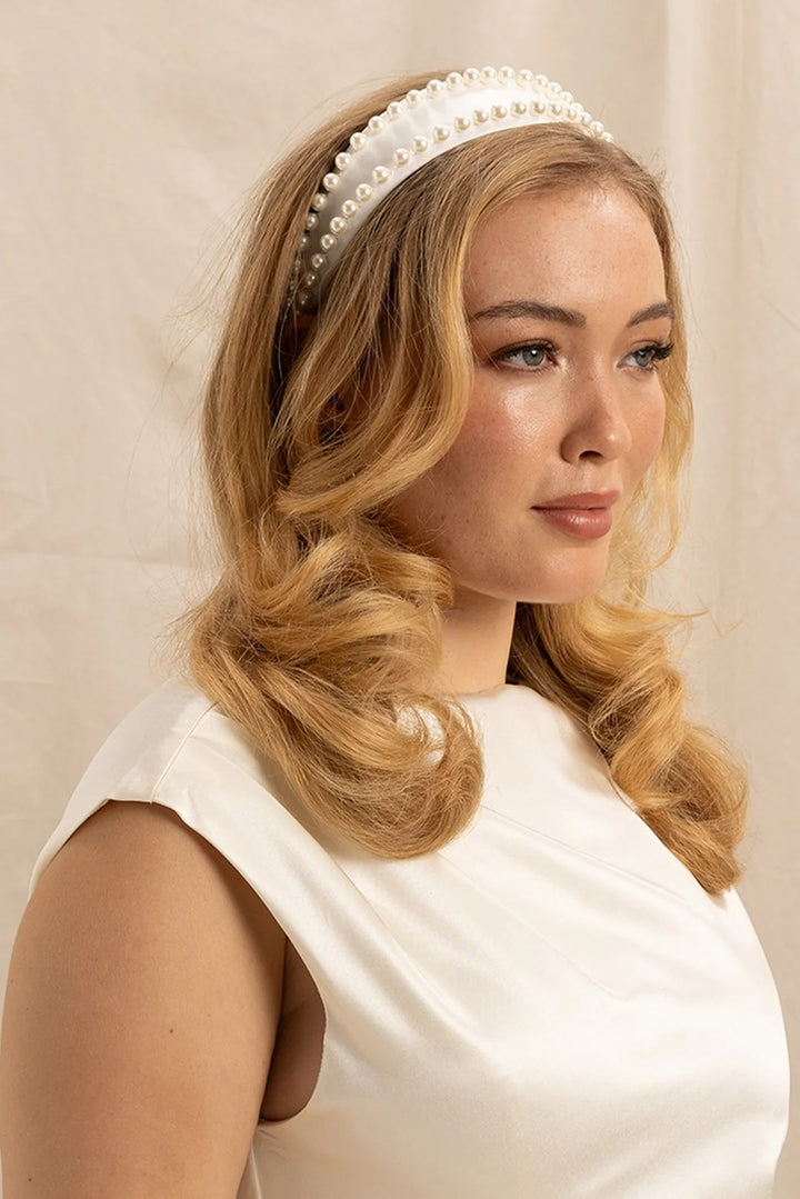 Raleigh Headband | White