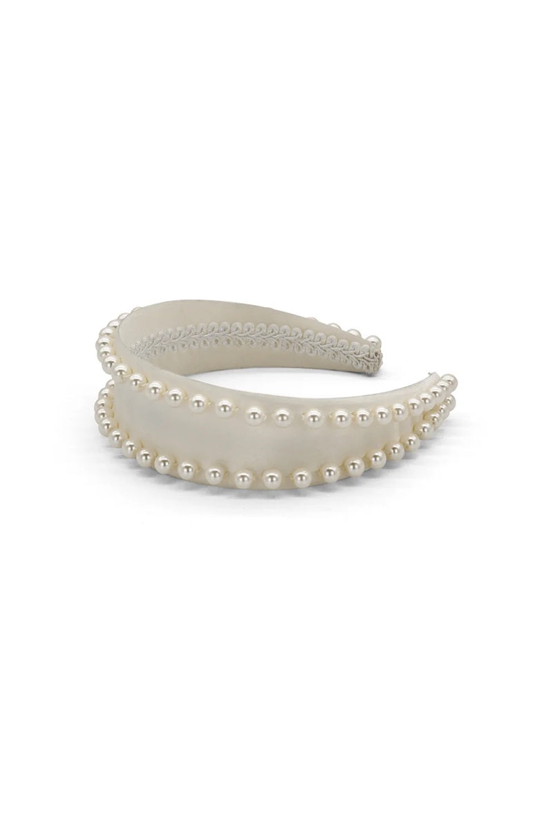 Raleigh Headband | White