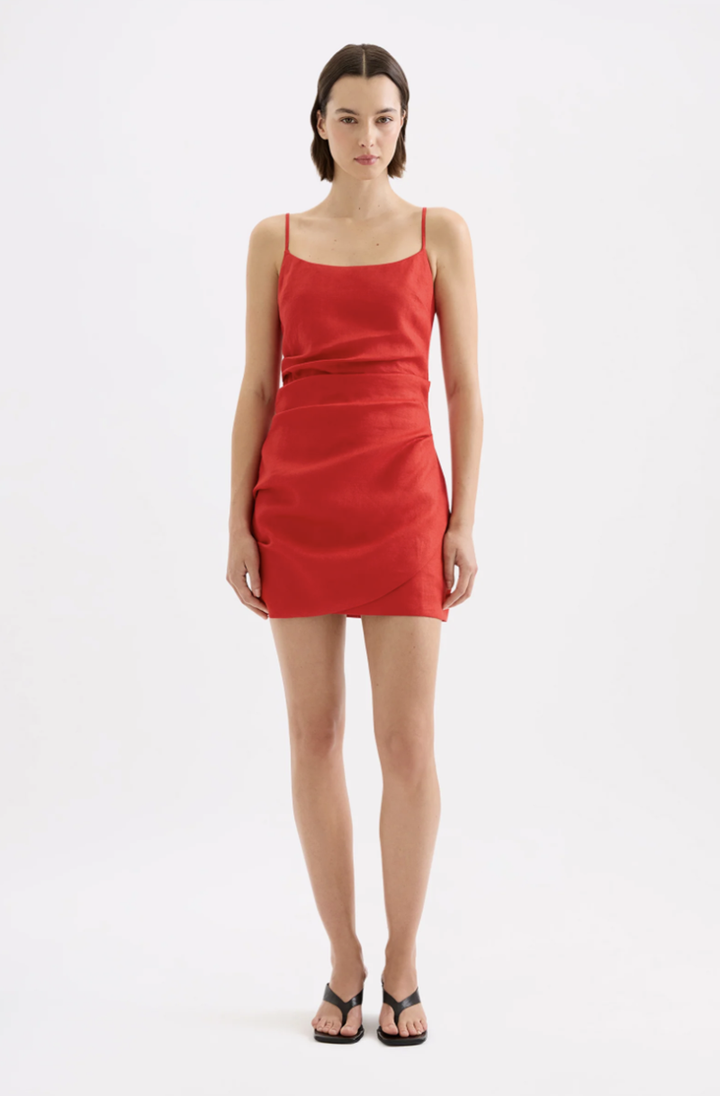 Rani Linen Mini Dress | Poppy