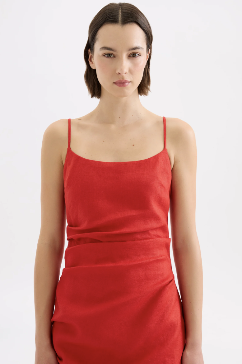 Rani Linen Mini Dress | Poppy