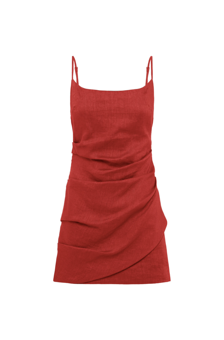 Rani Linen Mini Dress | Poppy