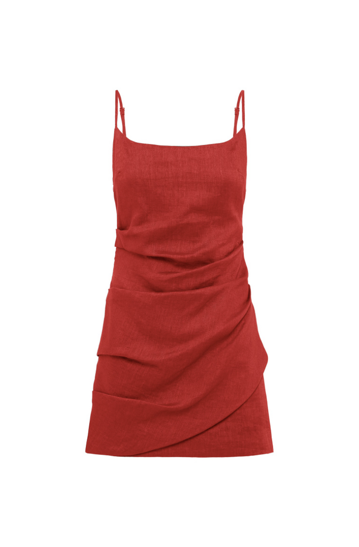 Rani Linen Mini Dress | Poppy