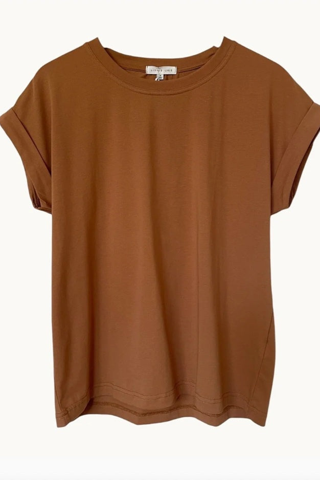 Rhodes Tee | Toffee