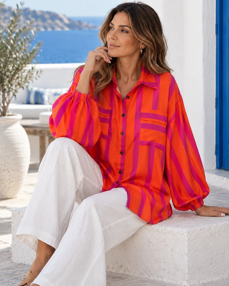 Romy Shirt | Magenta