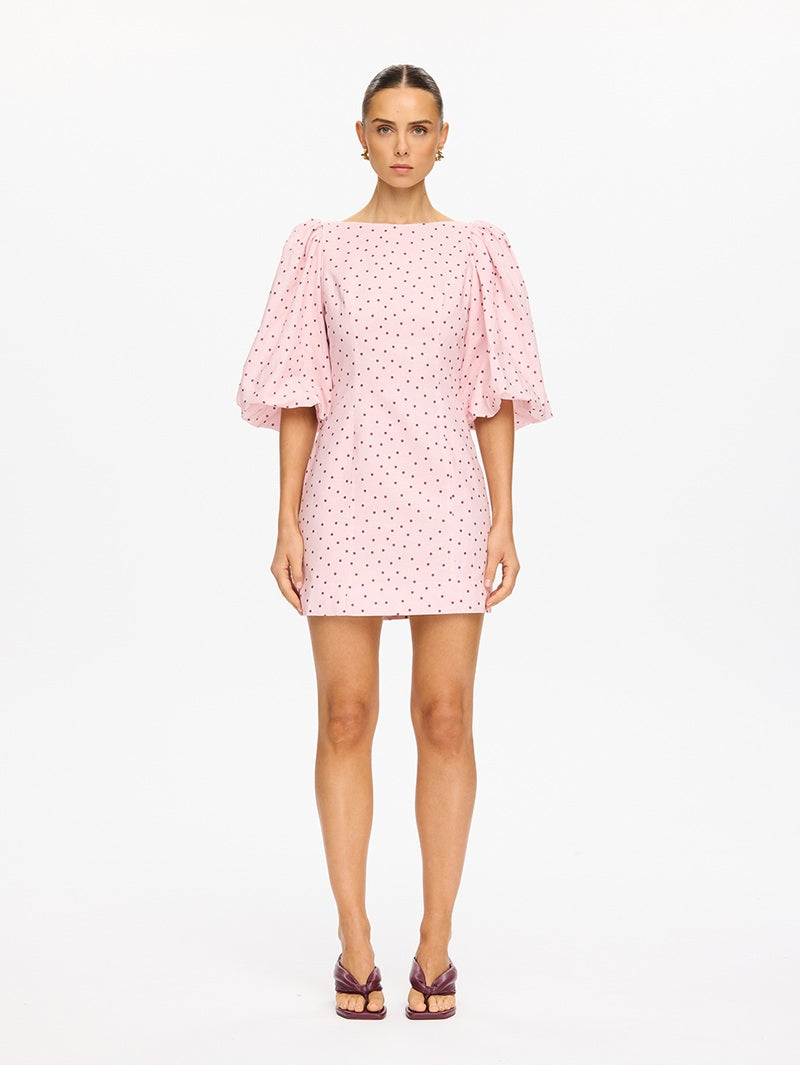 Sia Bubble Sleeve Mini Dress