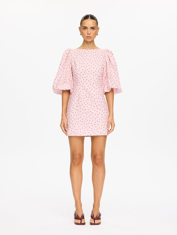 Sia Bubble Sleeve Mini Dress