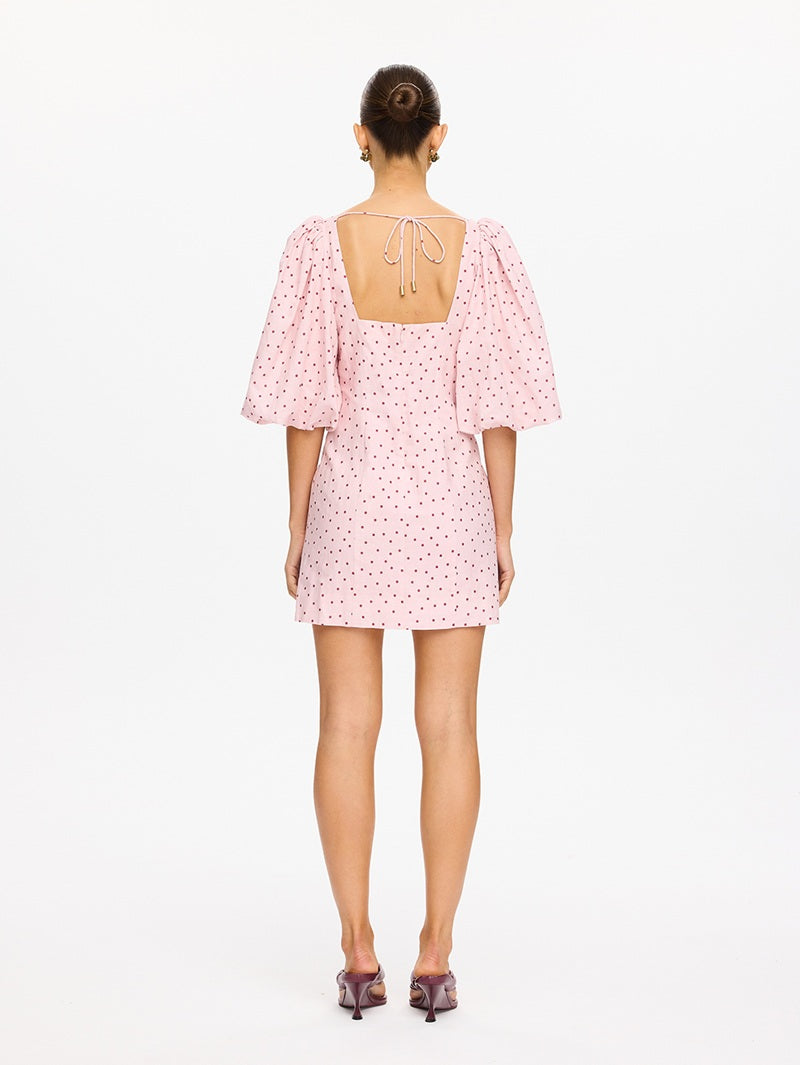 Sia Bubble Sleeve Mini Dress