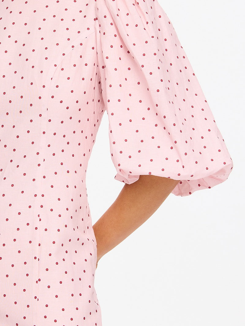 Sia Bubble Sleeve Mini Dress
